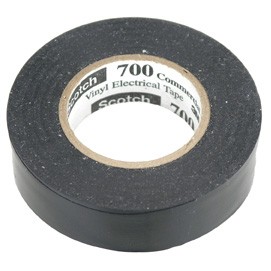 Loctite 3M Scotch Black Vinyl Electrical Tape - Durable High-Performance 5190₽