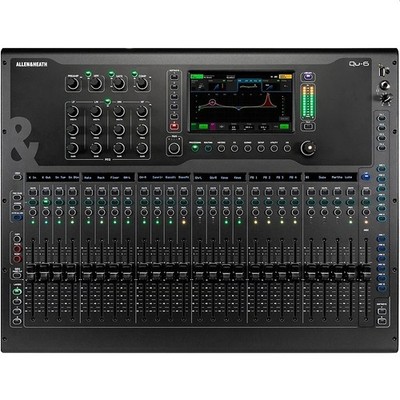 ALLEN & HEATH QU-7D Dante Digital 32-Channel Motorized Audio Mixer & Touchscreen