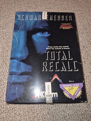 Total Recall (Nintendo Entertainment System, 1990) No Manual