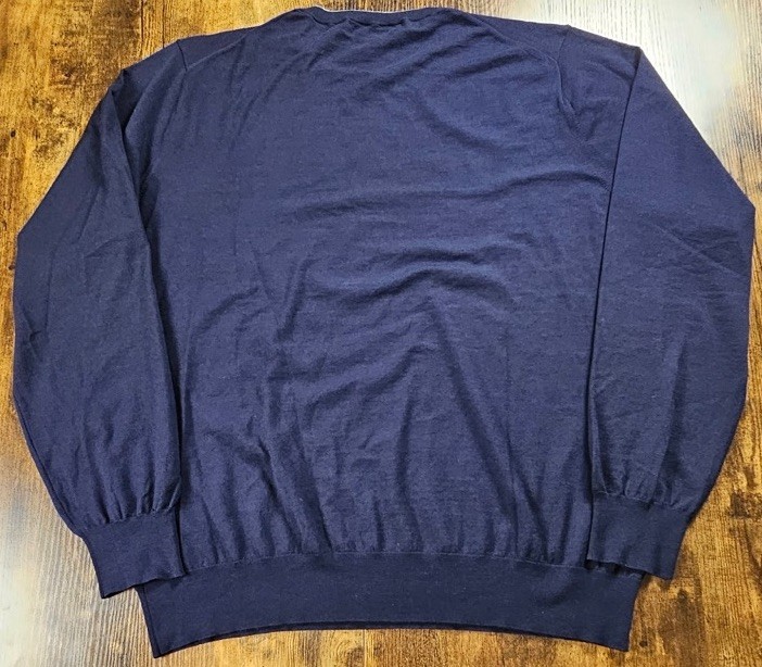 PETER MILLAR Navy Excursionist Flex Wool Blend Cr… - image 6