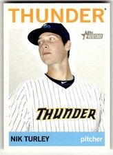 2013 Topps Heritage Minor League #163 Nik Turley Trenton Thunder Baseball