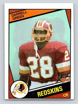 1984 Topps #380 Darrell Green HOF Rookie RC Redskins