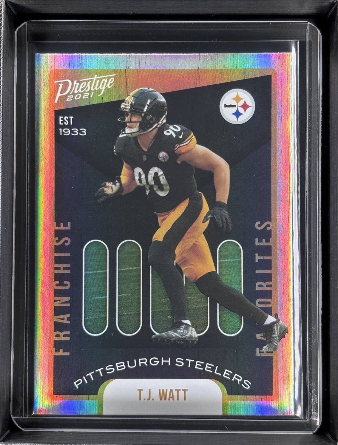 2021 Panini Prestige - Franchise Favorites T.J. Watt #FF-14