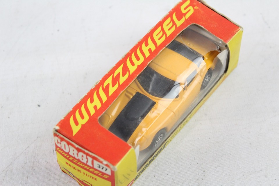 Corgi Whizzwheels 1970 Marcos Volvo 1800 GT – 1/44, Sans Boîte