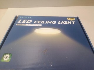 2er set LED Deckenleuchte Dimmbar mit Fernbedienung 3000k/4000k/6000k Einstellb