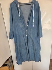 Lässige Mantel in Jeans Optik Damen 