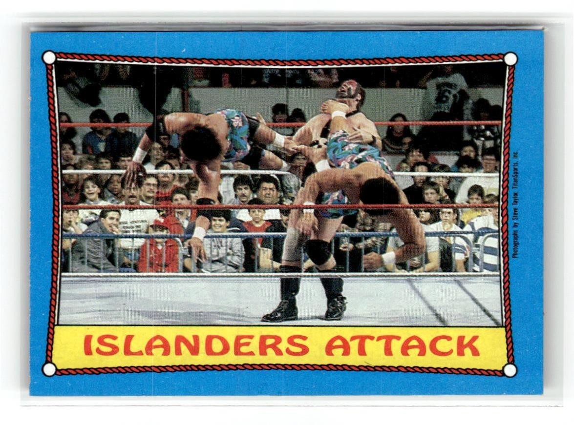 1987 Topps WWF Wrestling Card