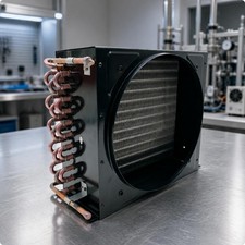 Rippenrohr K&auml;ltemittelw&auml;rmetauscher, einfach zu installierender U Rohr
