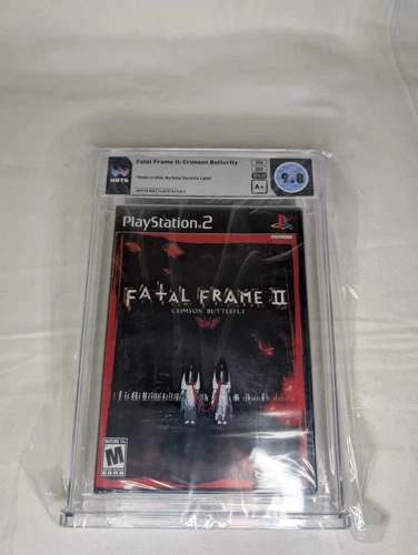 Fatal Frame 2: Crimson Butterfly (PS2) PLAYSTATION 2 - WATA Graded 9.8 A+ MINT