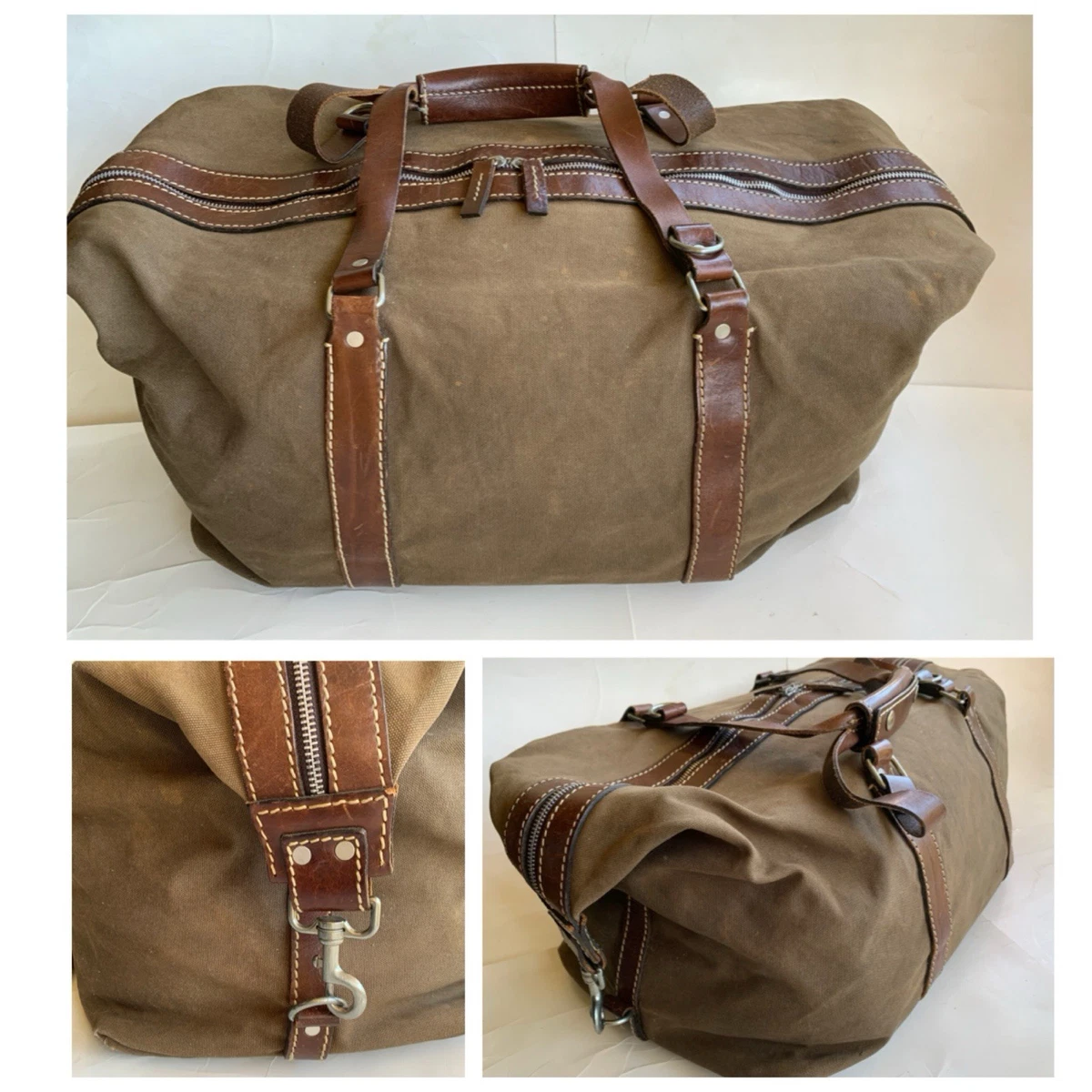 80s~90s BANANA REPUBLIC ボストンバッグ レア 57L 【公式通販】