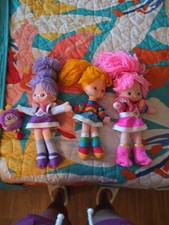 1983 Rainbow Brite Lot Of 4 Dolls