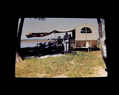 Lewis & Clark Park Montana Car Camping Vtg 1960 Slide Film Travel Photographs