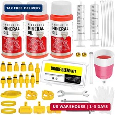 Brake Bleed Kit for Shimano, TEKTRO, TRP Hydraulic Disc Brakes, Brake Fluid Blee