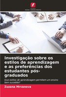 Zuzana Mrvanova | InvestigaçãO Sobre Os Estilos De Aprendizagem E As...