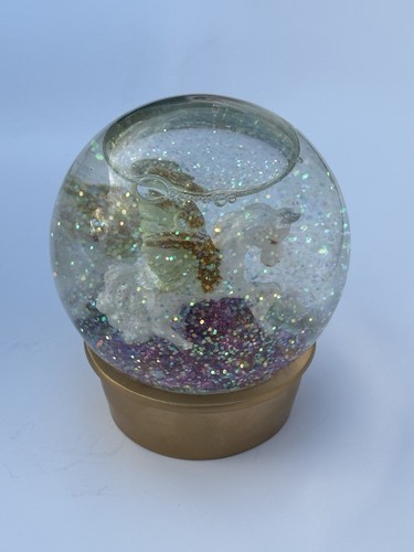 Kirks Folly Wizard’s Cloudwalker Water Wishing Globe NIB Pegasus Glitter Dome - Picture 7 of 9