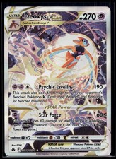 Deoxys VSTAR Holo Ultra Rare SWSH: Crown Zenith: Galarian Gallery GG46/GG70 NM on eBay