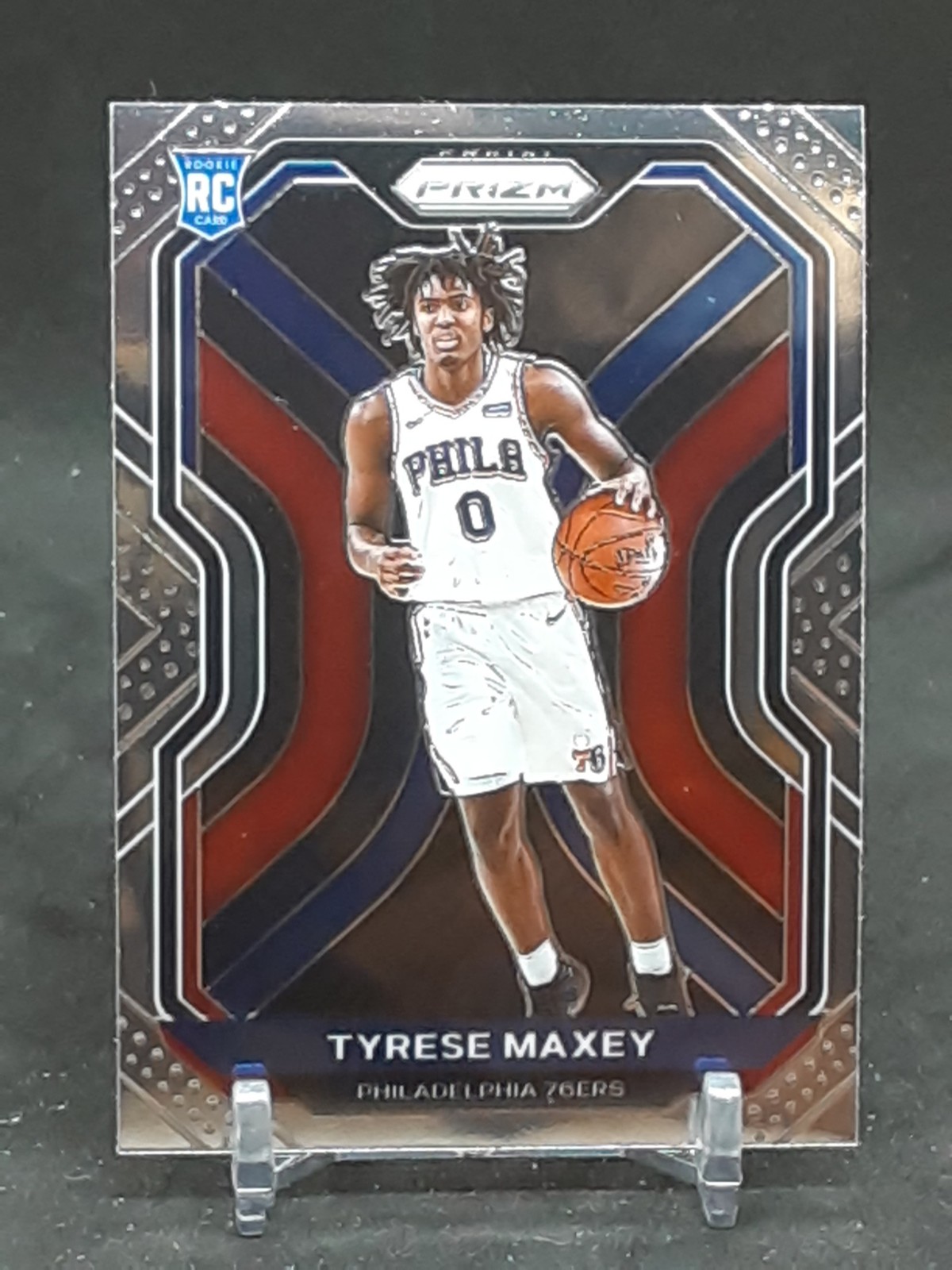 TYRESE MAXEY 2020-21 PANINI PRIZM RC 76ERS QQ