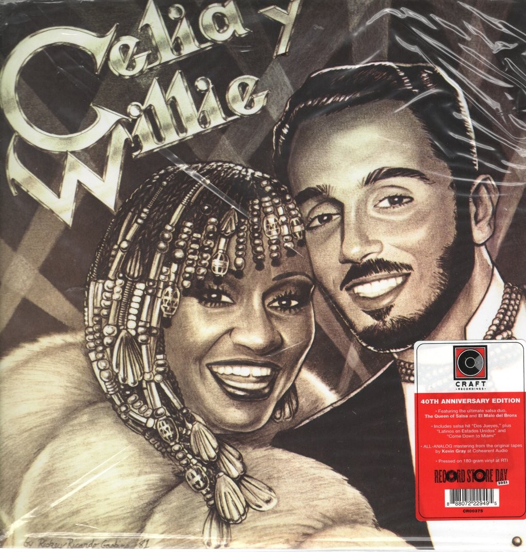 Willie Colon, Celia Cruz Celia Y Willie LP vinyl Europe Concord 2021 40th