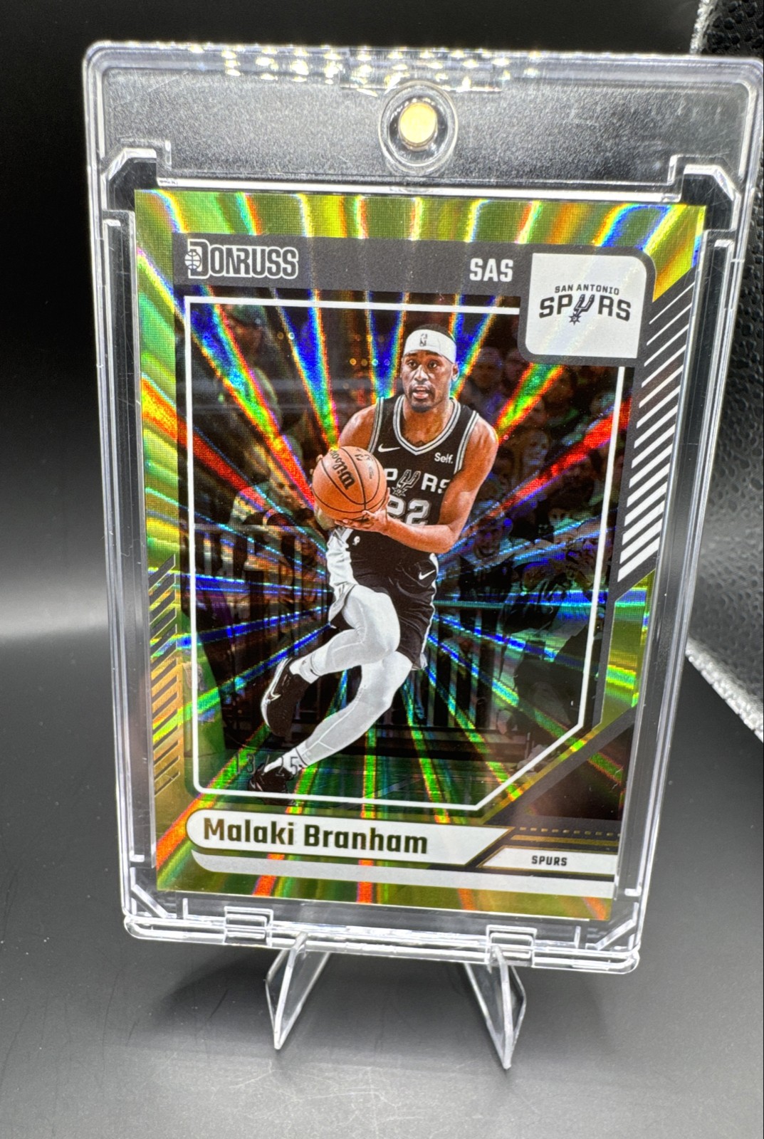 2024-25 Panini Donruss - Malaki Branham #87 Holo Gold Laser /10