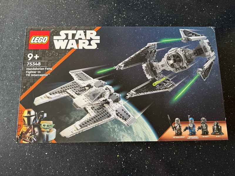 LEGO Star Wars 75348 Fang Fighter vs Tie Interceptor Brand New Sealed
