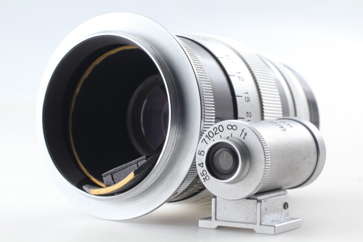 CANON 100mm f3.5 L39マウント Near Mint* Canon 100mm F3.5 LTM Lens For L39 Mount w/ Finder
