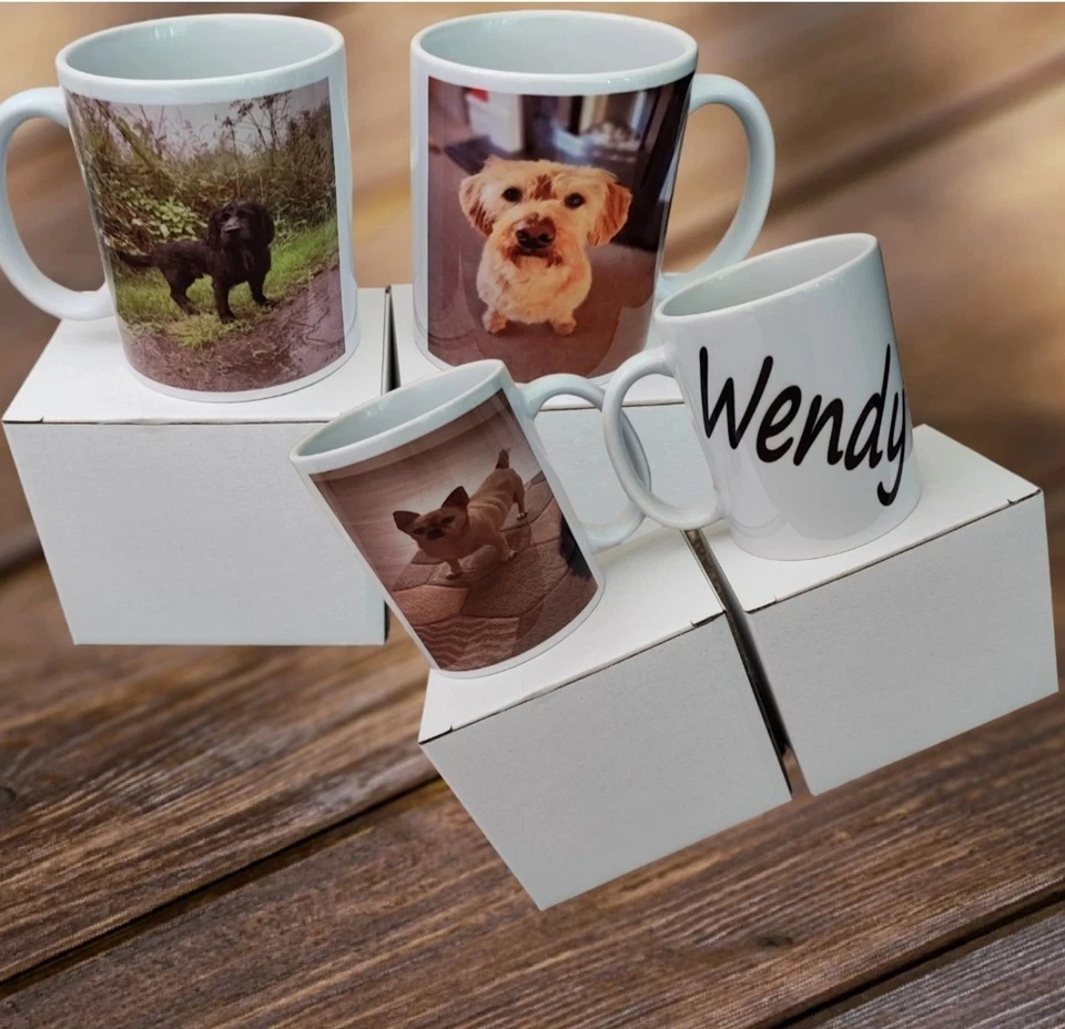 Personalised Mugs -Any Image Photo Design,Add Text Custom,Any Logo Design - Image 4 of 4