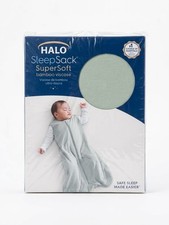 HALO SleepSack SuperSoft Bamboo 1.5 TOG 6-12M MSRP 44.99 Sage NIB