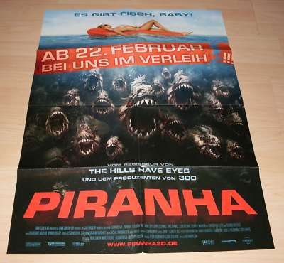Filmposter A1 Neu Poster Filmplakat Piranha 3D (2010)