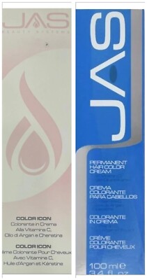 JAS COLOR ICON Permanent Hair Color 3.4 oz 