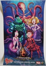 AMERICAN DAD - 11"x17" Original Promo TV Poster SDCC 2018 MINT Fox Comic Con