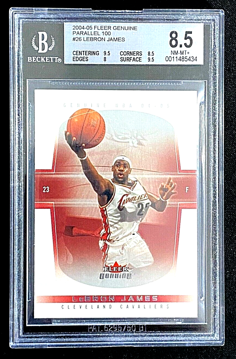 FLEER AUTHENTIX Lebron James 100シリ 2004-05 Fleer Genuine