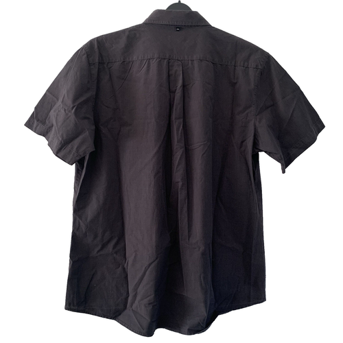 Rusty Short Sleeve shirt Men's XL Black beach chill vibes Surf Beach Holiday VGC - Picture 2 of 14