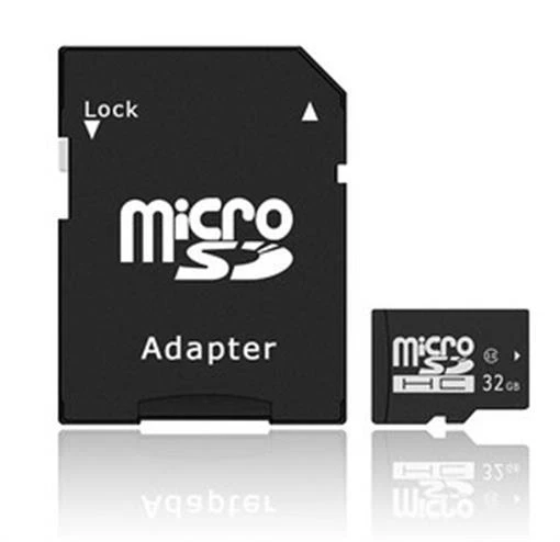 Best - selling 32GB MicroSD (TF) Memory Card Class 4 Standard Comes with Adapter - Image 2 of 4