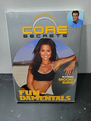 Gunnar Petersons Core Secrets Fundamentals Featuring Brooke Burke (DVD 2003) NEW