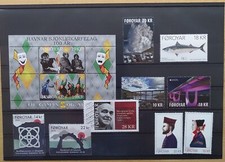 Färöer Jg. 2018 postfr. aus 920-940+ Bl. 47(920/1), 48 +ATM 41/4, 45/8
