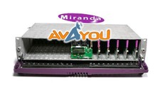 Miranda GV Densite 2 Frame w/ 5x ADA-1023 Dual Analog Audio DA boards, CPU-ETH2