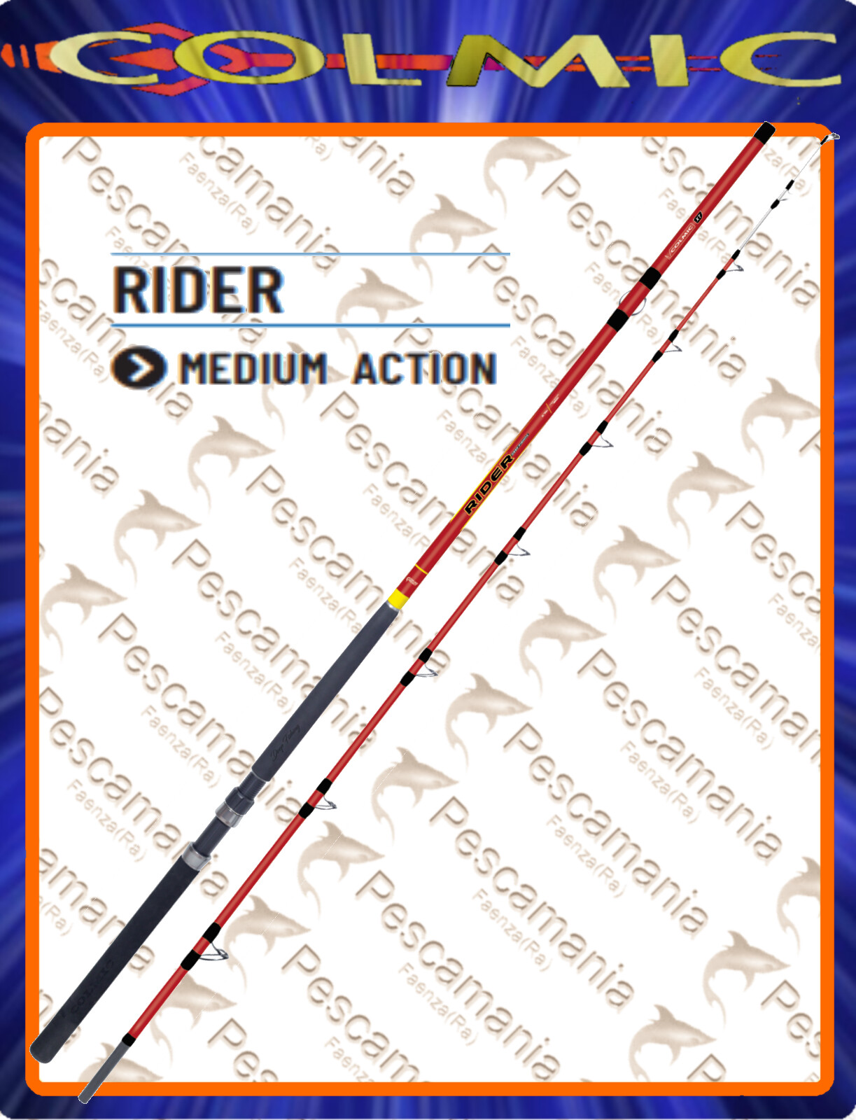 Canna colmic bolentino RIDER MT 2.70 gr 750