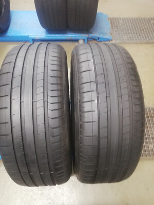 2x 255/55 R19 107W Pirelli P zero, DOT 5018 mit 5 mm Profil