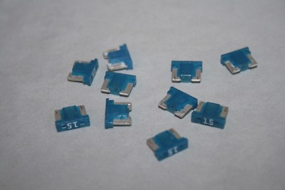 OEM set lot of 10 low profile blade 15A fuse Ford Honda Kia Hyndai Toyota Mazda