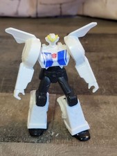 McDonalds 2016 Hasbro white transformer robot toy figure