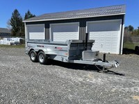 2022 K-TRAIL 6'X12' 5 Ton Galvanized Dump Trailer