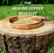 100 Copper Bracelet Magnetic Arthritis Healing Pain Relief Gift Therapy Energy