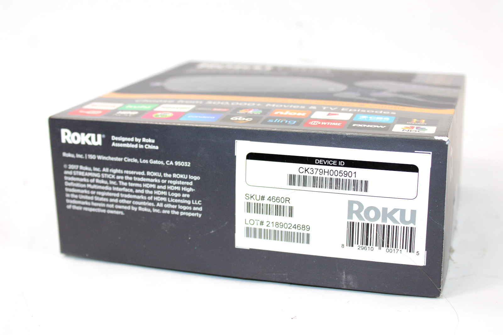 Roku Ultra Streaming Media Player 4K/HD/HDR 4660X2 JBL Headphones Voice ...