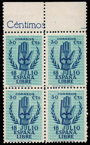 Sellos de España de 1939 a 1949 de 2 sellos