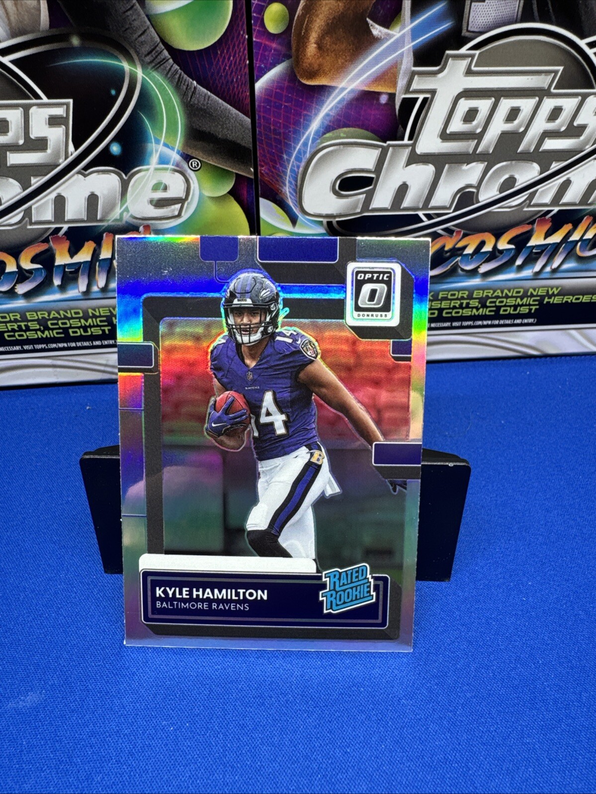 2022 Panini Donruss - Rated Rookie Optic Preview Holo #P-338 Kyle Hamilton (RC)