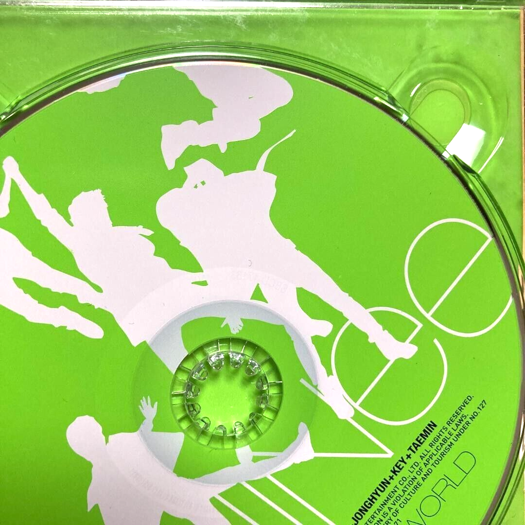 SHINee WORLD THE FIRST ALBUM A ver. CD Booklet 1st 2008