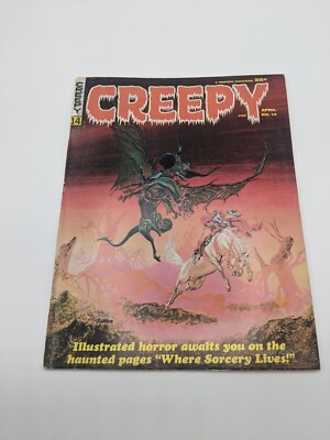 CREEPY NO. 14 - WARREN MAGAZINE - NEAL ADAMS - APRIL 1967
