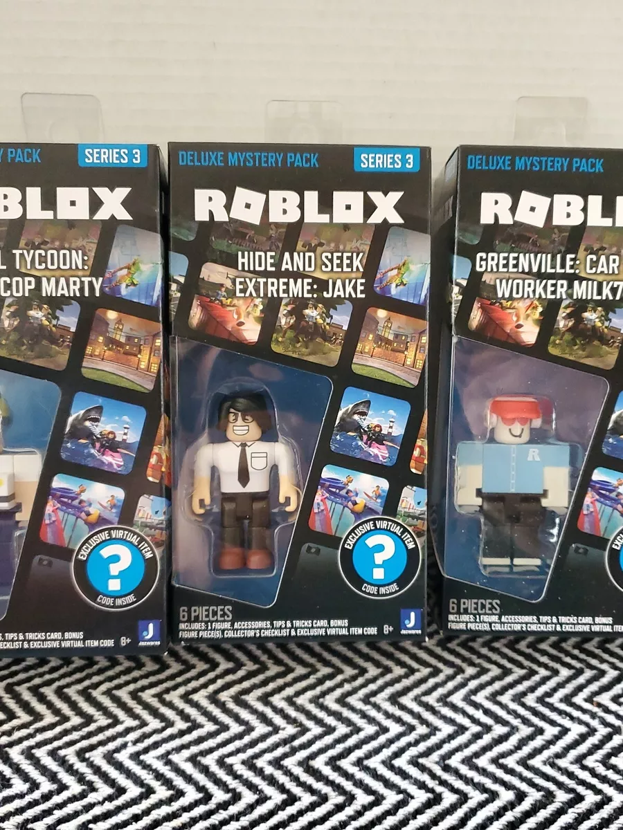 Roblox Deluxe Mystery Pack Series 3 Muscle Legends Muscle King With Code  NIB