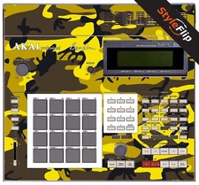 Akai MPC-60 Skin | Giallo Mimetico | Decalcomania Protettiva | Pelli StyleFlip