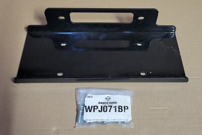 Ranch Hand WPJ071BL1 Winch Plate for Wrangler JK